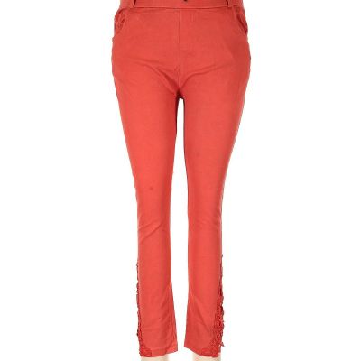 Amaryllis Women Red Jeggings XL